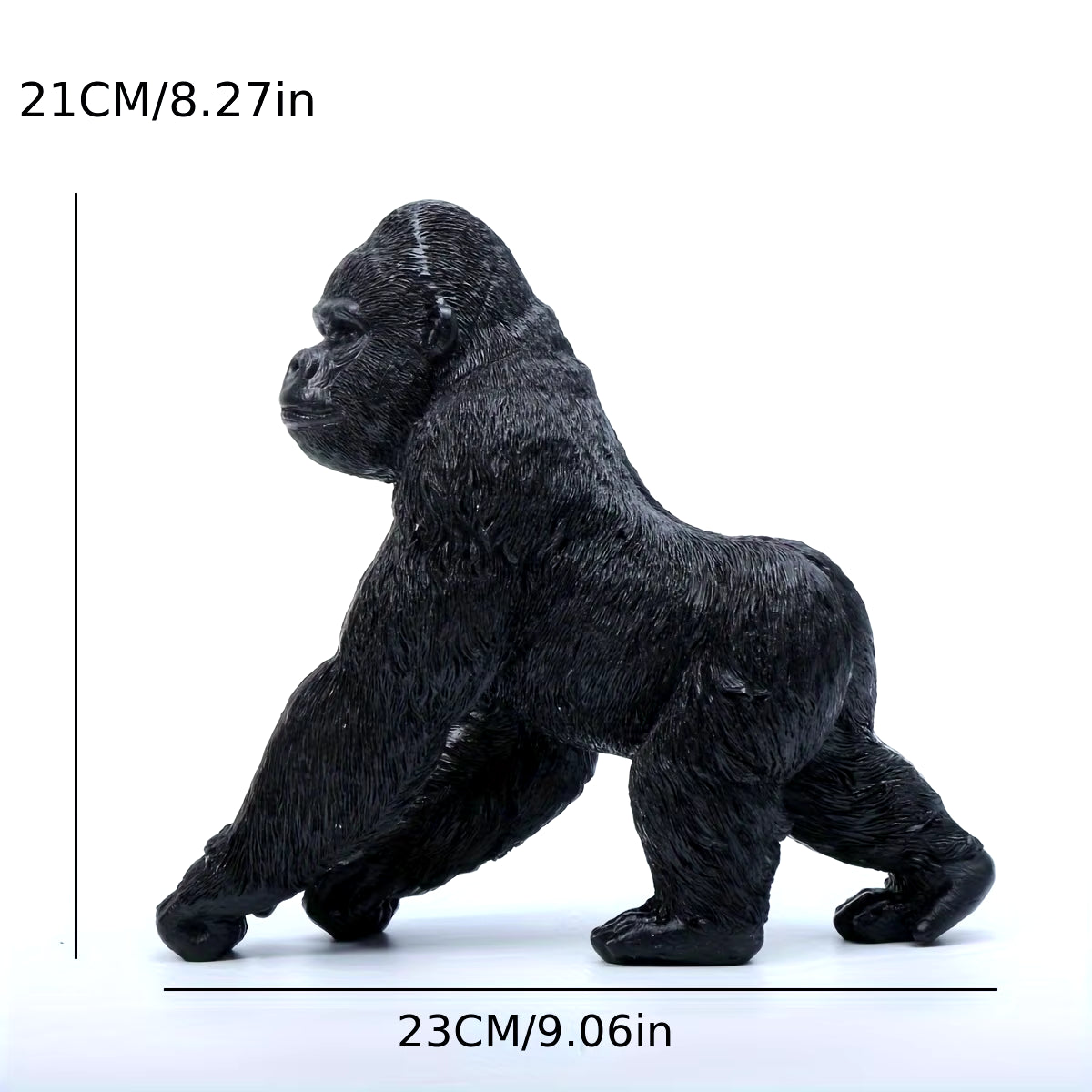 1 Pc Resin Gorilla Desktop Decoration, Monkey Statue Decoration, Handmade Decoration Ornament, Office Desktop Decoration