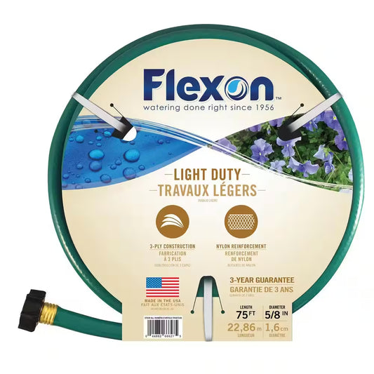 5/8 In. Dia X 75 Ft. Light Duty Garden Hose