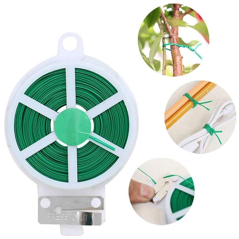 Multifunctional Garden Strapping Climbing Cane Fixed Line Reusable Flower Plant Support Strap Tie Home Improvement Cable Ties